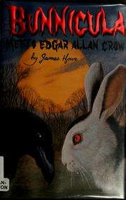 Cover of: Bunnicula meets Edgar Allan Crow by Jean Little
