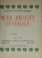 Cover of: Wee Brigit O'Toole.