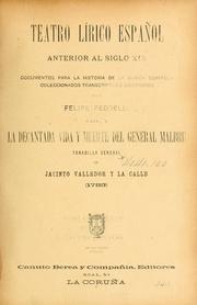 Cover of: Teatro lírico español anterior al siglo XIX: documentos para la historia de la música española