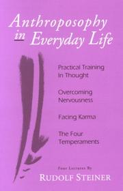 Cover of: Anthroposophy in everyday life
