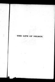 Cover of: The life of Nelson