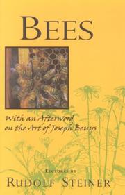 Cover of: Bees by Rudolf Steiner
