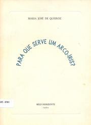 Cover of: Para que serve um arco-íris?