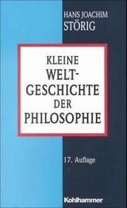 Cover of: Kleine Weltgeschichte der Philosophie