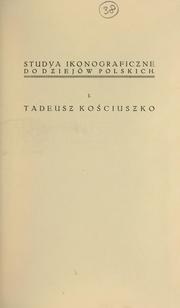 Cover of: Portrety Kościuszki by Gumowski, Marian