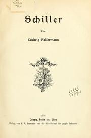 Cover of: Schiller