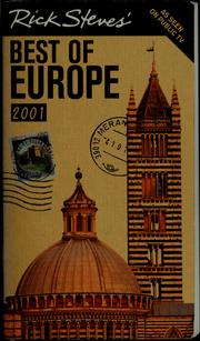 Cover of: Rick Steves' Best of Europe 2001 (Rick Steves' Best of Europe, 2001)