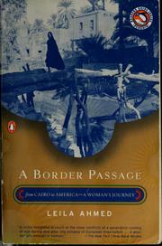 Cover of: A border passage by Leila Ahmed