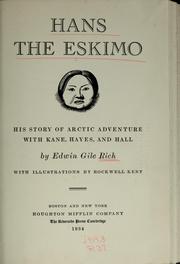 Hans, the Eskimo by Rich, Edwin Gile