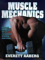 Cover of: Muscle mechanics