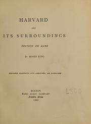 Cover of: Harvard and its surroundings