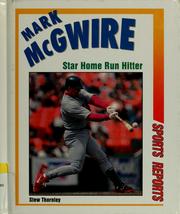 Cover of: Mark McGwire by Stew Thornley