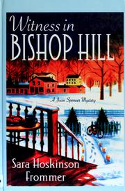 Cover of: Witness in Bishop Hill by Sara Hoskinson Frommer