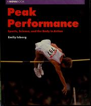 Cover of: Peak performance: sports, science, and the body in action