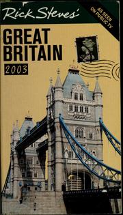 Cover of: Rick Steves' Great Britain, 2003