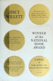 Cover of: Winner of the National Book Award: A Novel of Fame, Honor, and Really Bad Weather