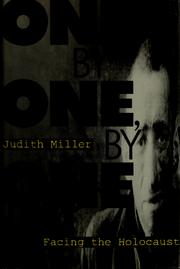 Cover of: One, by one, by one: facing the Holocaust