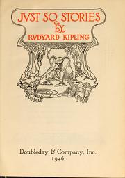 Cover of: Jvst so stories by Rudyard Kipling