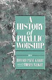 Cover of: History of Phallic Worship