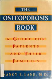 Cover of: The osteoporosis book