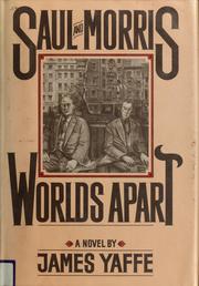 Cover of Saul and Morris, worlds apart