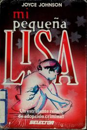 Cover of: Mi pequeña Lisa by Joyce Johnson