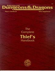 Cover of: The Complete Thief's Handbook (AD&D 2nd Ed Rules Supplement, PHBR2) by Douglas Niles