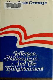 Cover of: Jefferson, Nationalism and the Enlightenment