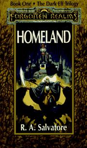 Cover of: Homeland (Forgotten Realms: The Dark Elf Trilogy, Book 1) by R. A. Salvatore