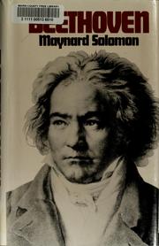 Cover of: Beethoven by Maynard Solomon