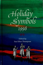 Cover of: Holiday symbols by Sue Ellen Thompson