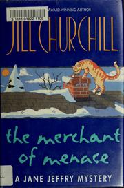Cover of: The merchant of menace: a Jane Jeffry mystery