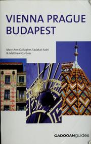 Cover of: Vienna Prague Budapest (Country & Regional Guides - Cadogan)