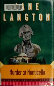 Cover of: Murder at Monticello by Jane Langton