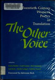 Cover of: The Other voice by Joanna Bankier