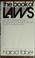 Cover of: law