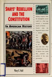 Cover of: Shays' Rebellion and the Constitution in American history