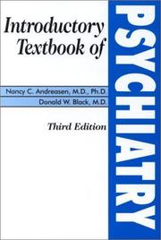 Cover of: Introductory Textbook of Psychiatry (3rd Edition)