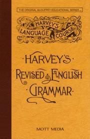 Cover of: Harvey's Revised English Grammar