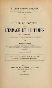 Cover of: Études philosophiques: cours complet de philosophie ...