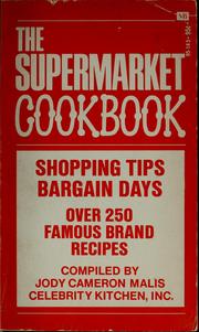 Cover of: The supermarket cookbook