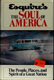 Cover of: Esquire's the soul of America