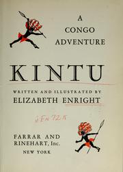 Cover of: Kintu: a Congo adventure
