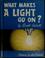 Cover of: What makes a light go on?