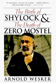 Cover of: The birth of Shylock and the death of Zero Mostel
