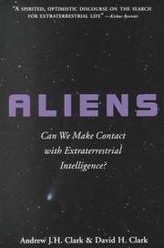 Cover of: Aliens: Can We Make Contact With Extraterrestrial Intelligence?