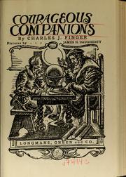 Cover of: Courageous Companions by Charles Joseph Finger