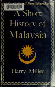 Cover of: A short history of Malaysia