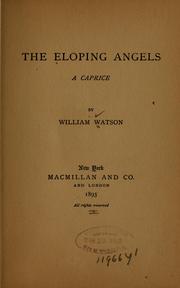 Cover of: The eloping angels