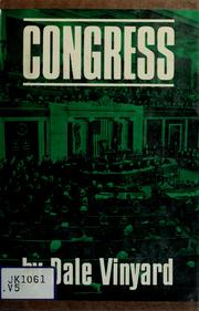 Cover of: Congress. by Dale Vinyard